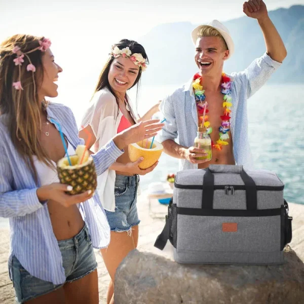 35L Hopfällbar Isolerad Kylväska med Stor Kapacitet